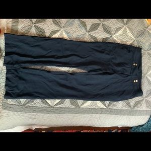 Anne klein navy work pants